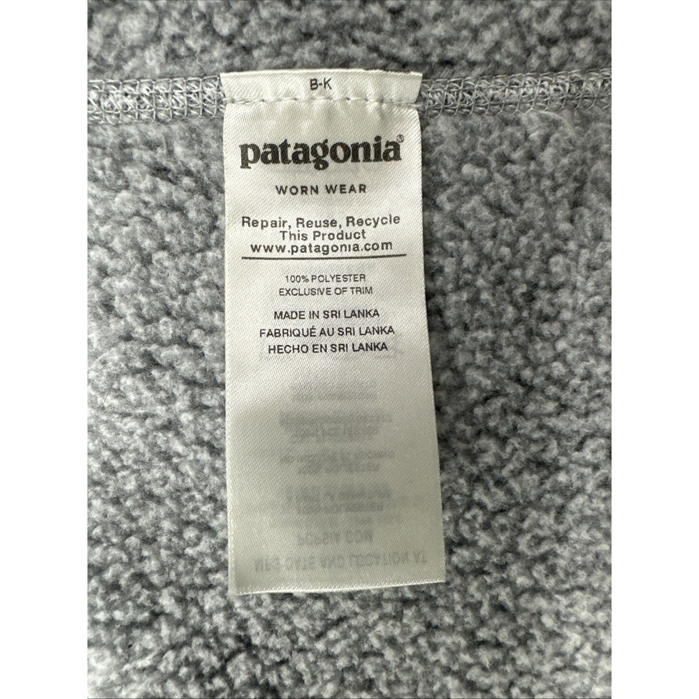 Patagonia Gray Marled Fleece Vest - Picture 10 of 12